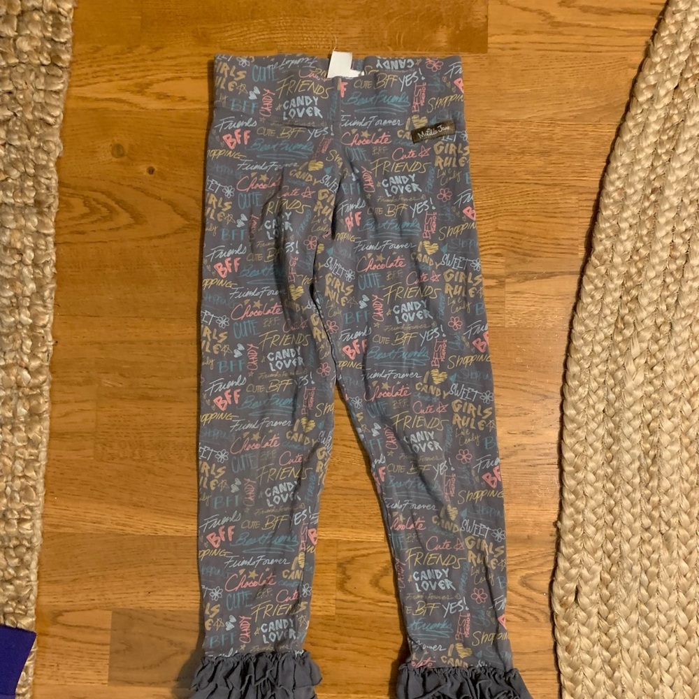 Colorful Graphic Print Leggings